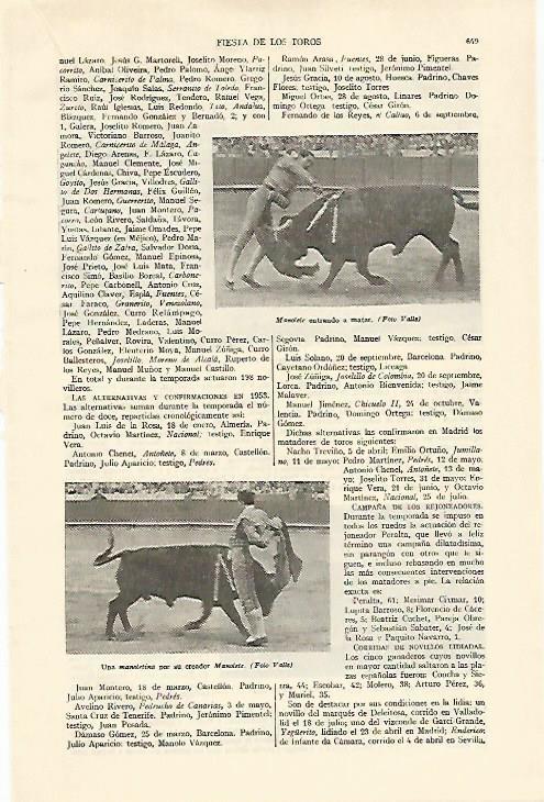 LAMINA ESPASA 21985: Manolete