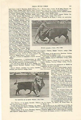 LAMINA ESPASA 21985: Manolete
