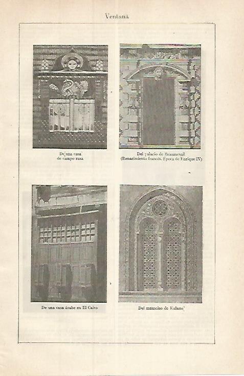LAMINA ESPASA 17513: Ventanas de Rusia El Cairo y Kalaun