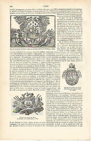 LAMINA ESPASA 2289: Escudo de armas de Paris