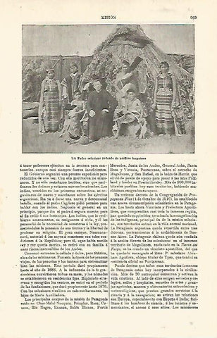 LAMINA ESPASA 24119: Padre salesiano en Tierra de Fuego