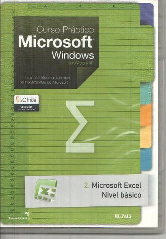 CD Curso Practico Microsoft Windows para Vista y XP. 2. Microsoft Excel, nivel basico