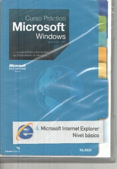CD Curso Practico Microsoft Windows para Vista y XP - 6. Microsoft Internet Explorer, nivel basico