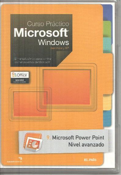 CD Curso Practico Microsoft Windows para Vista y XP - 9. Microsoft Power Point, nivel avanzado