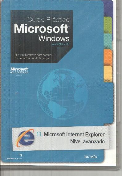 CD Curso Practico Microsoft Windows para Vista y XP - 11. Microsoft Internet Explorer, nivel avanzado