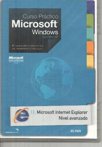 CD Curso Practico Microsoft Windows para Vista y XP - 11. Microsoft Internet Explorer, nivel avanzado