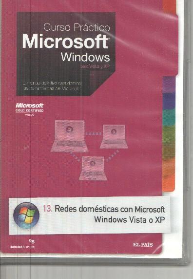 CD Curso Practico Microsoft Windows para Vista y XP - 13. Redes domesticas con Microsoft Windows Vista o XP