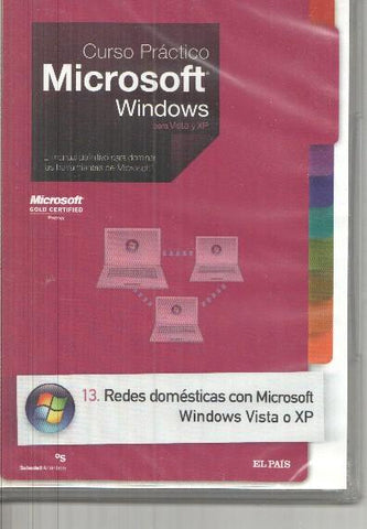 CD Curso Practico Microsoft Windows para Vista y XP - 13. Redes domesticas con Microsoft Windows Vista o XP