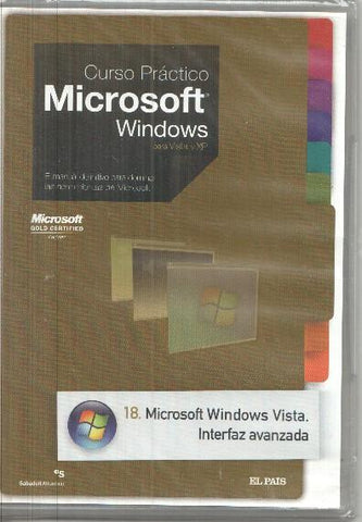 CD Curso Practico Microsoft Windows para Vista y XP - 18. Microsoft Windows Vista. Interfaz avanzada
