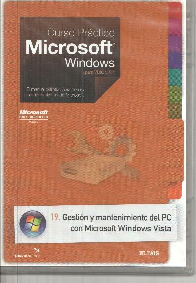 CD Curso Practico Microsoft Windows para Vista y XP - 19. Gestion y mantenimiento del PC con Microsoft Windows Vista