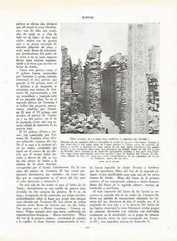 LAMINA 9413: Karnak: Obelisco de Tutmes I