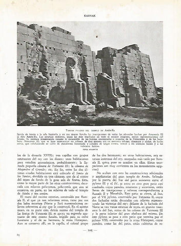 LAMINA 9418: Karnak: Tercer templo de Amon Ra