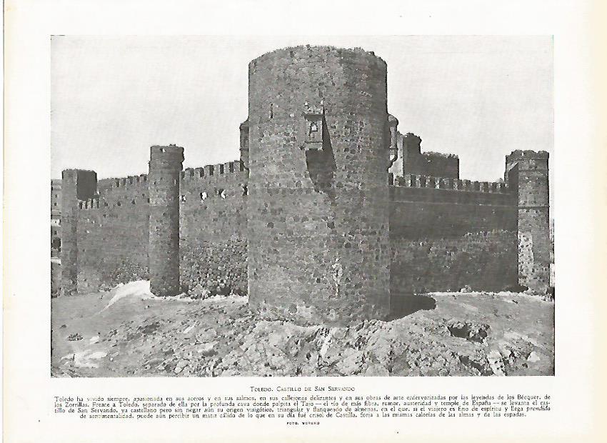 LAMINA 9433: Toledo: Castillo de San Servando