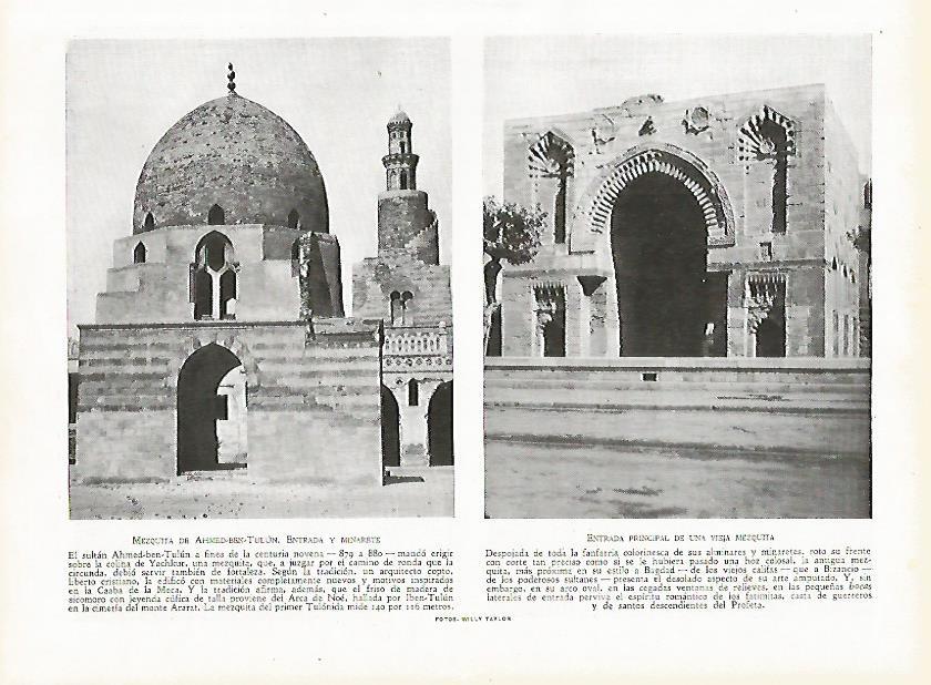 LAMINA 9457: El Cairo. Mezquita de Ahmed Ben-Tulun