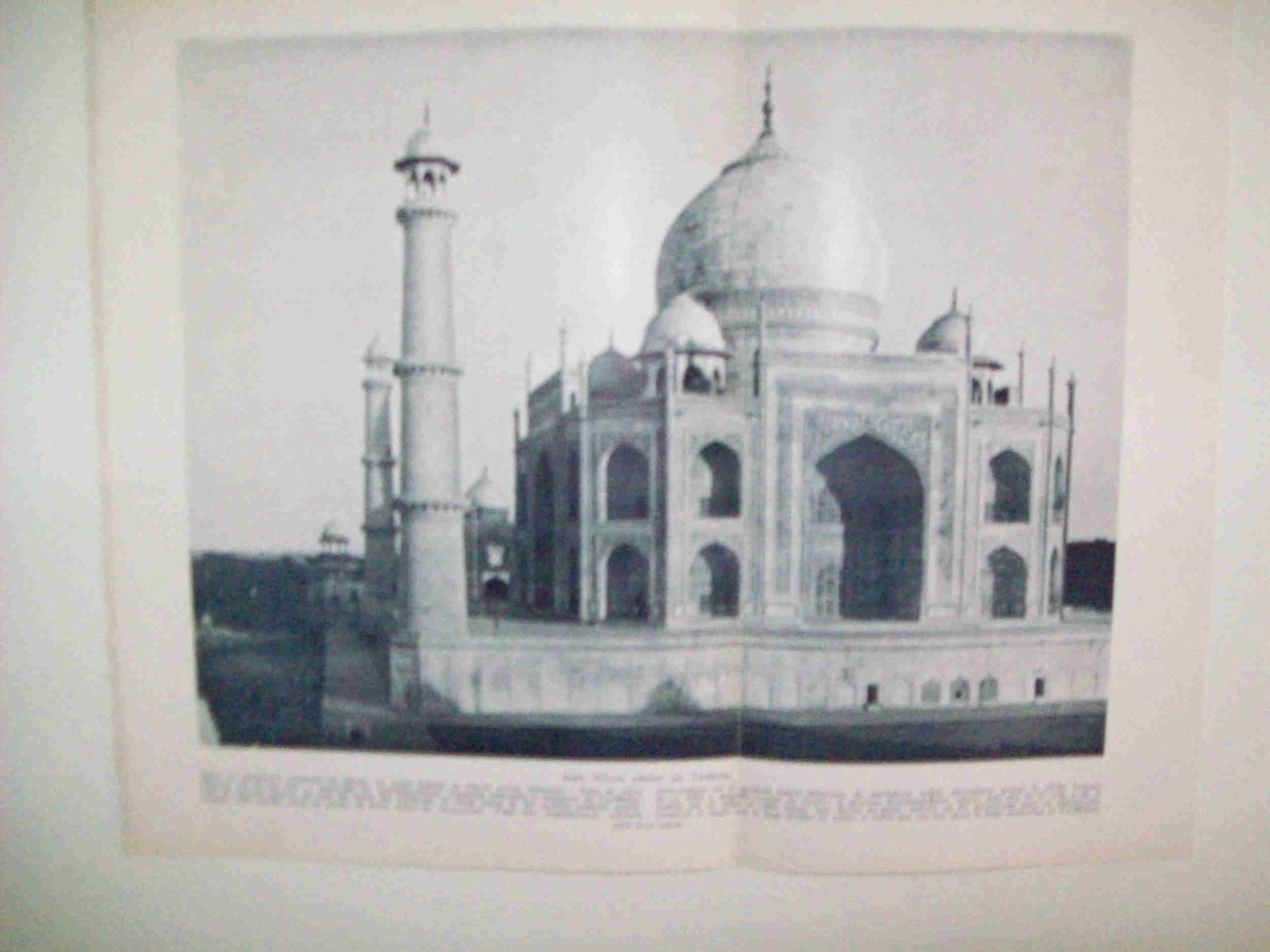 LAMINA 9499: Agra: Nucleo central del Taj Mahal