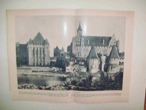 LAMINA 9542: Castillo de Parsberg y Castillo de Merseburgo