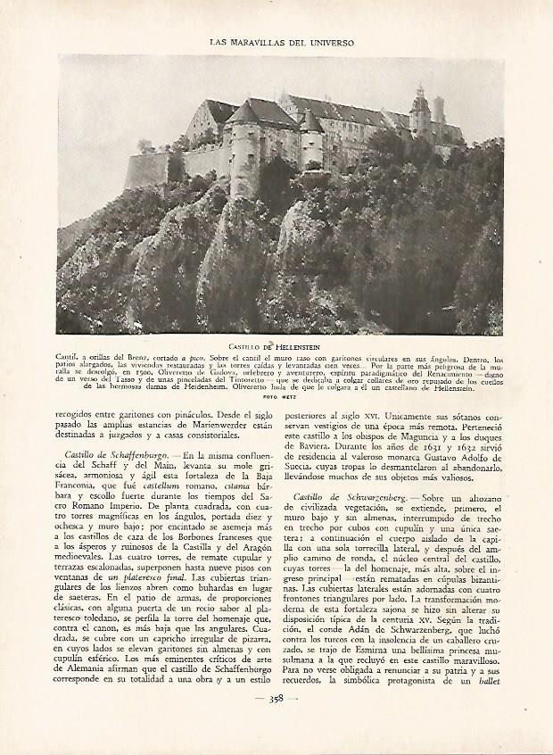 LAMINA 9552: Castillo de Hellenstein