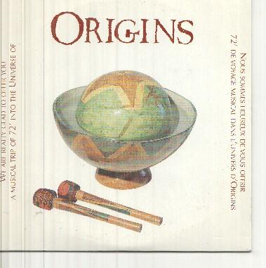 CD: A musical trip of 72' into the Universe of Origins