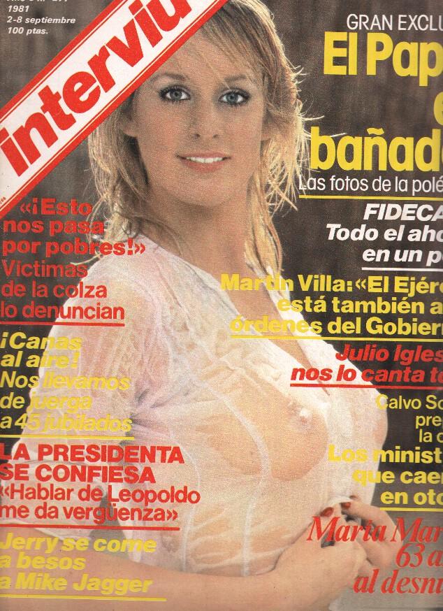 INTERVIU Volumen 0277: MARTA MARTIN, 63 años al desnudo