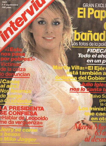 INTERVIU Volumen 0277: MARTA MARTIN, 63 años al desnudo