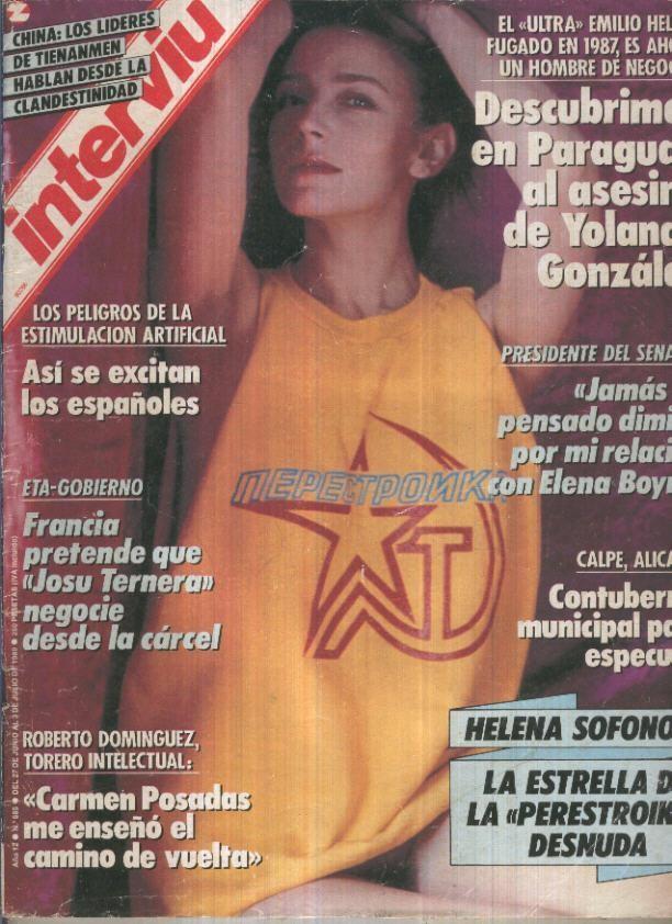 INTERVIU Numero 0685: HELENA SOFONOVA