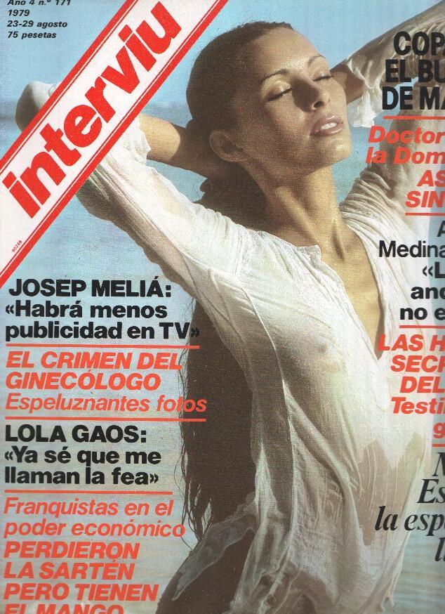INTERVIU Volumen 0171: MABEL ESCAÑO, (cello cubierta lado grapa)