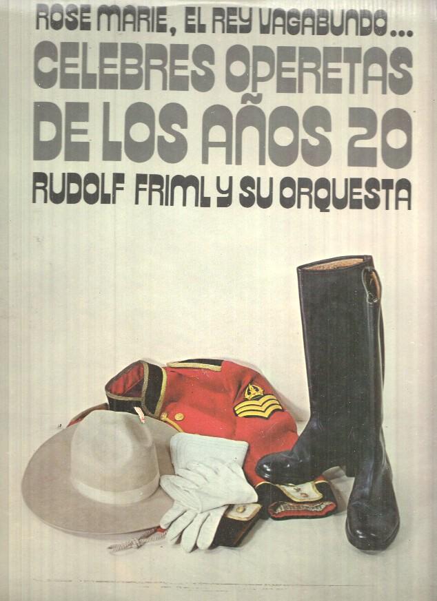 LP: Celebres Operetas de los anyos 20 de Rudolf Friml