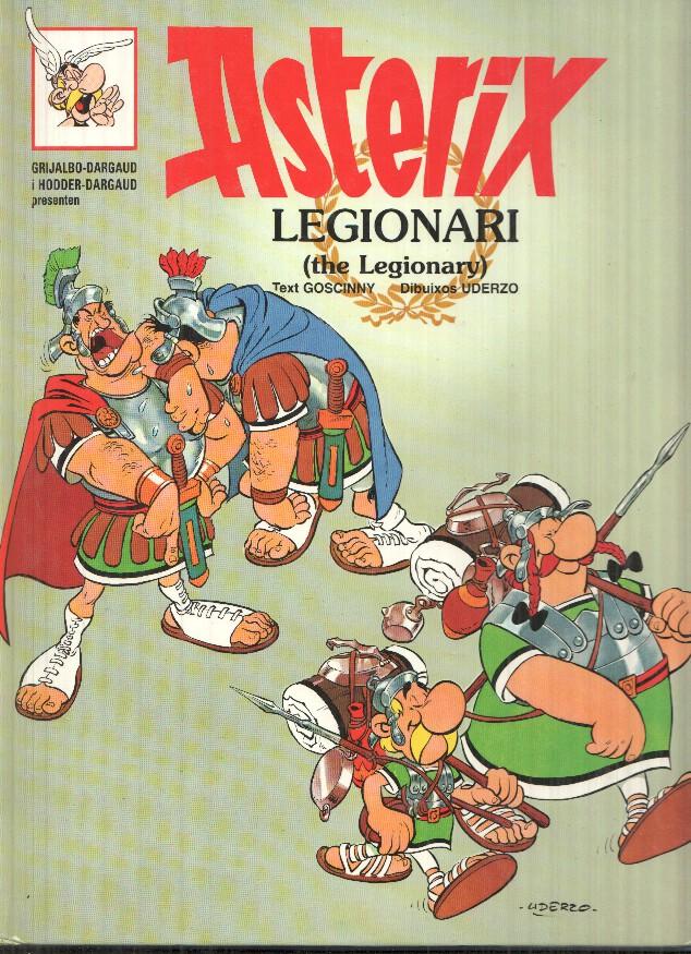 Asterix bilingue catala/ingles: Legionari / The legionary