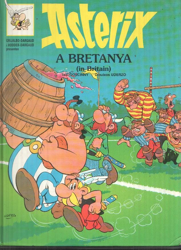 Asterix bilingue catala/ingles: A Bratanya / In Britain