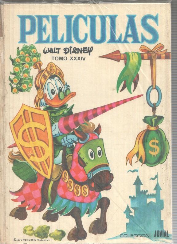 Coleccion Jovial: Peliculas Disney tomo XXXIV: Casi, casi un caballero (Donald) Aventura en alta mar (Capitan Garfio)