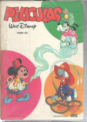Coleccion Jovial: Peliculas Disney tomo XX: Mickey aprendiz de brujo, Golfillo ya no esta solo, El bombero incendiario