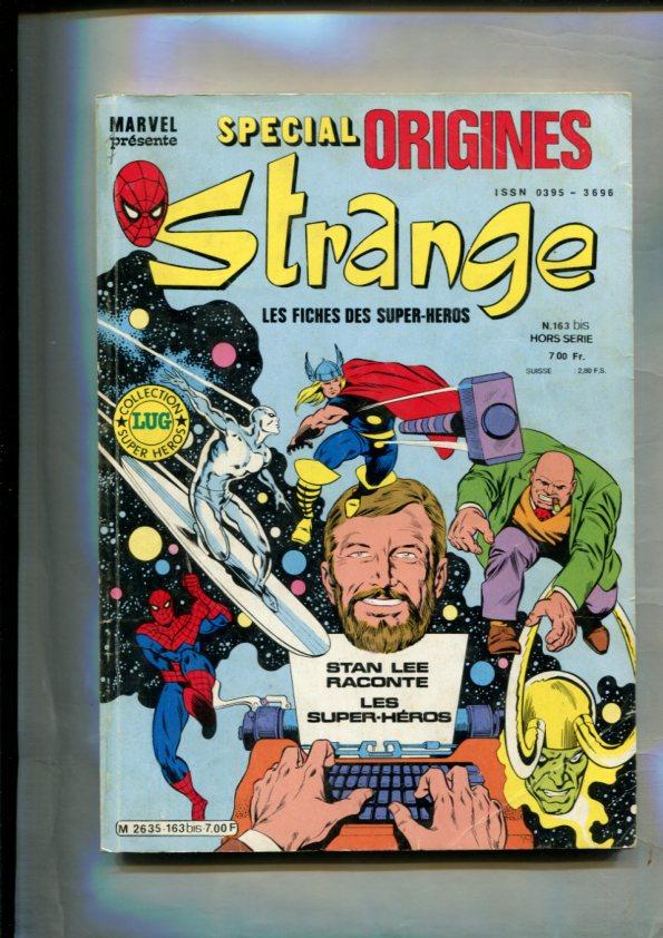 Special Origines strange numero 163 bis