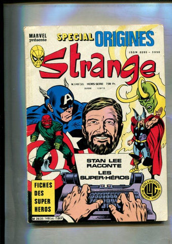Special Origines strange numero 148 bis