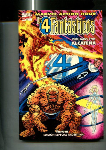 Prestigio: Los 4 Fantasticos: Marvel Action Hour (dibujado por alcatena)