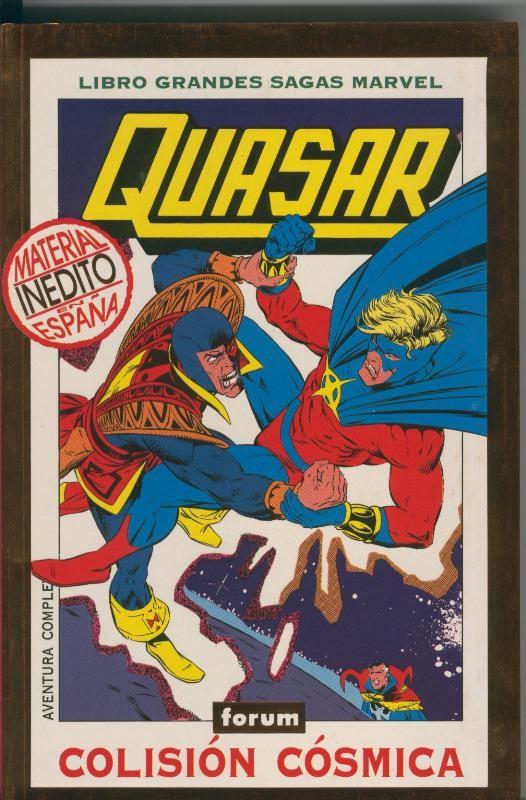 Libro Grandes sagas marvel: Quasar: Colision cosmica