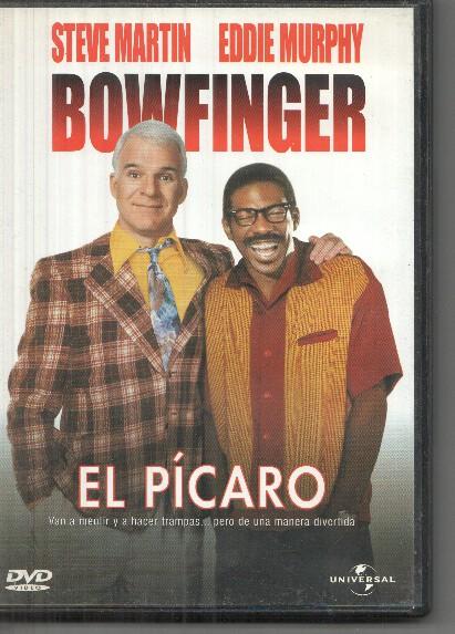 DVD: Bowfinger (el picaro) con Steve Martin y Eddie Murphy