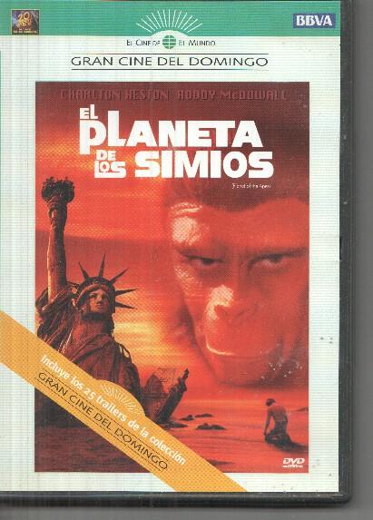 DVD: El cine de El Mundo: El planeeta de los simios