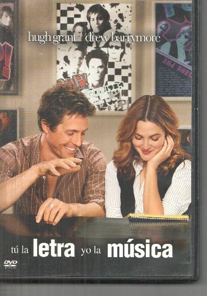 DVD: Tu la letra yo la musica (Hugh Grant-Drew Barrymore)