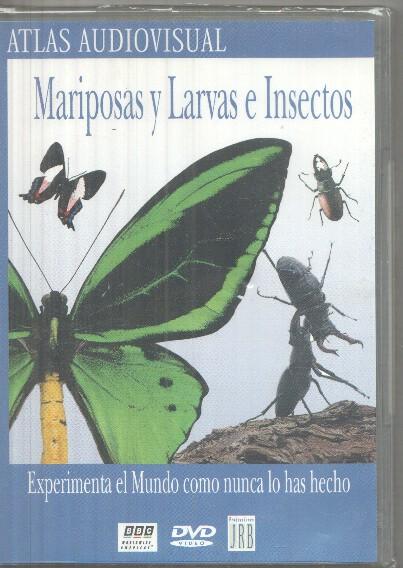 DVD: Atlas audiovisual: Mariposas y larvas e insectos