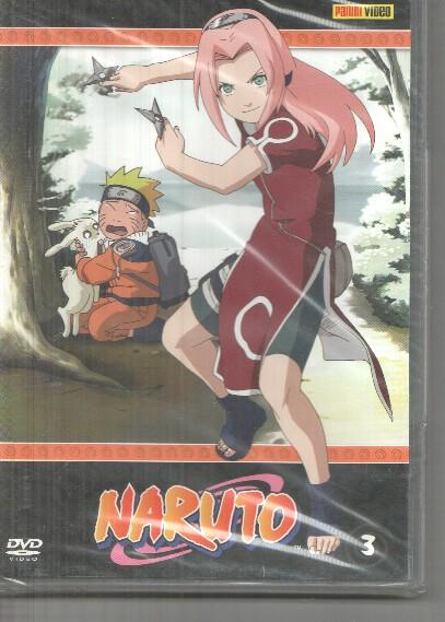 DVD:  Naruto, volumen 3