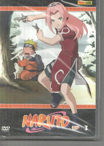 DVD:  Naruto, volumen 3