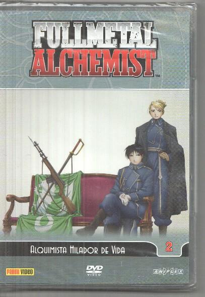 DVD: Fullmetala Alchemist volumen 2