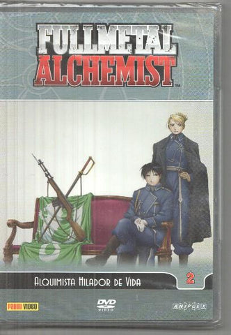 DVD: Fullmetala Alchemist volumen 2