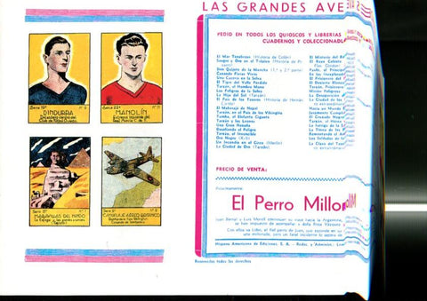 Facsimil: El Hombre Enmascarado (The Phantom) numero 16: El baron pirata (trasera cromos deportes)