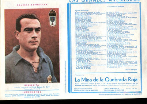 Facsimil: Galator: Galator (trasera: Herrerita del oviedo)
