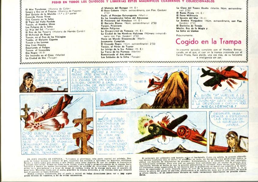 Facsimil: En el corazon de la selva (trasera lecciones de El Jefe Piloto)