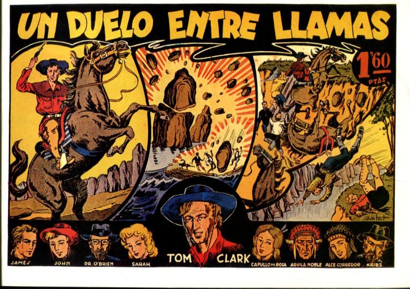 Facsimil: Batet: Tom clark: Un duelo entre llamas