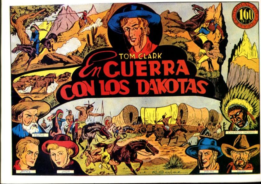Facsimil: Batet: Tom clark: En guerra con los dakotas