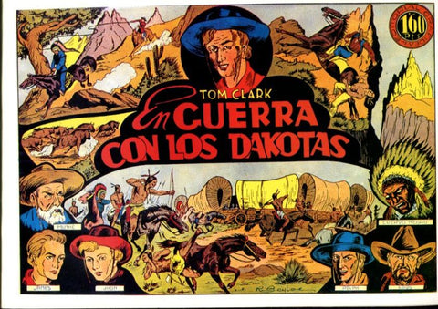 Facsimil: Batet: Tom clark: En guerra con los dakotas