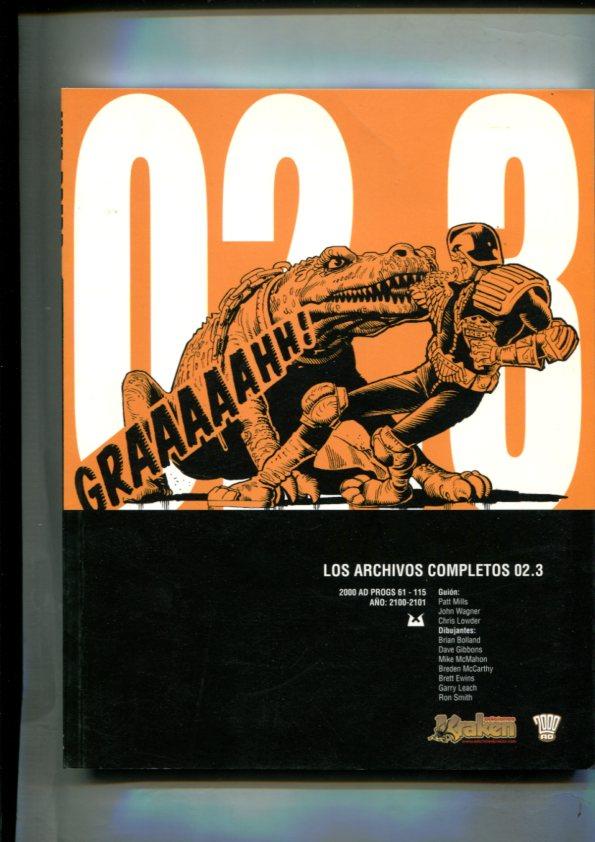 El Juez Dredd los archivos completos volumen 02.3